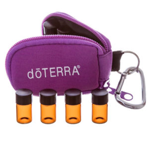 doTERRA Purple 8-Vial Keychain