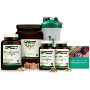 Standard Process Purification Product Kit with SP Complete® Chocolate and Whole Food Fiber