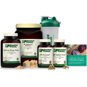 Standard Process Purification Product Kit with SP Complete® Vanilla and Whole Food Fiber