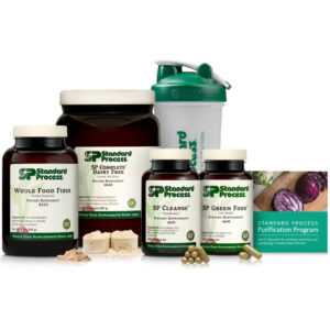 Standard Process Purification Product Kit with SP Complete® Dairy Free and Whole Food Fiber